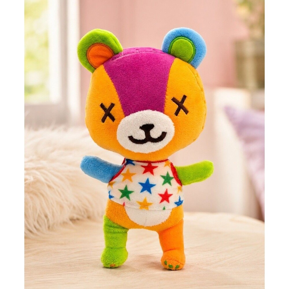 Animal Crossing Stitches San-ei Co Ltd Nintendo “All Star” Stuffed Bear No Tags